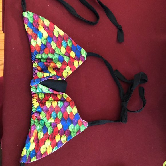 Fin Fun Bikini Top - Picture 1 of 2
